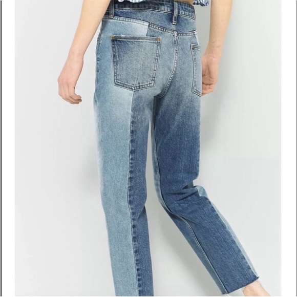 BDG Jessye Two Tone Straight Leg Denim Jeans | Size 28 - Picture 2 of 7